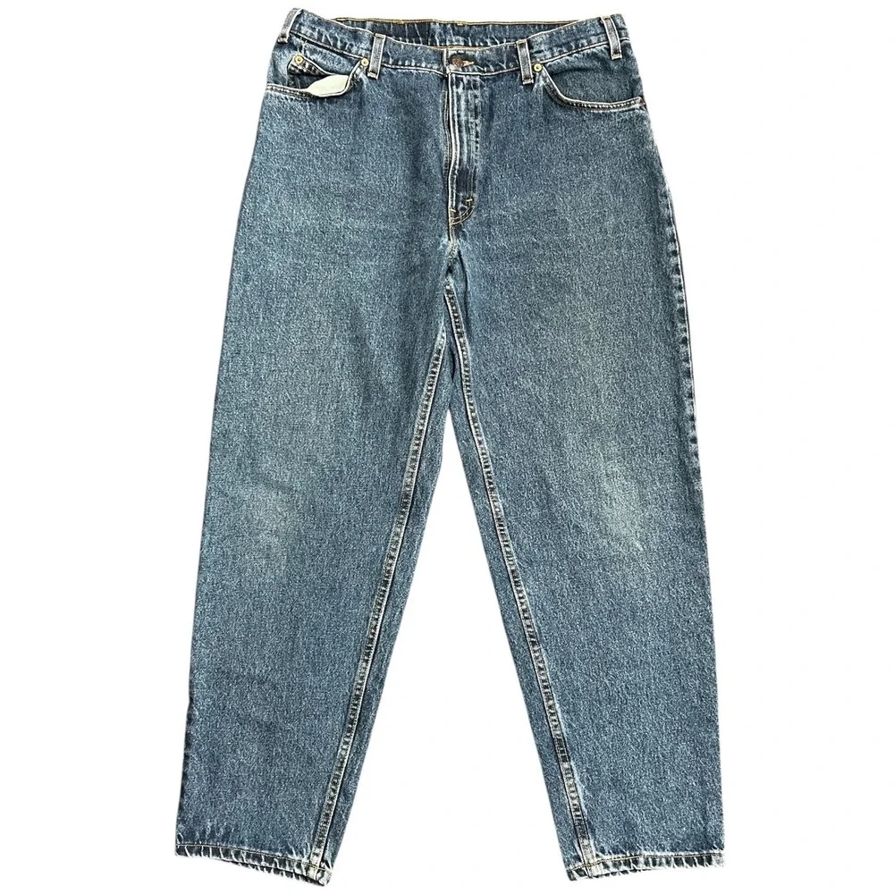 Vintage 90s Levi's 560 Loose Fit Tapered Leg Jeans‎ Men's W36 L32 Blue Denim